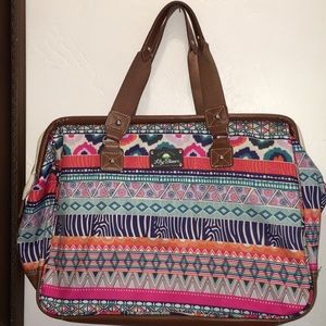 New Lili Bloom Green living carry-on